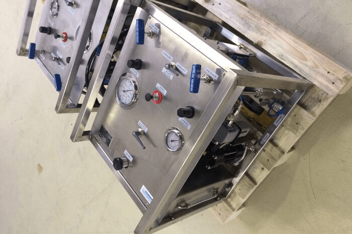 Air Operated Skid Pump
